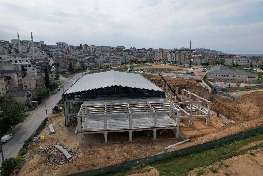 Çayırova'da kapalı spor salonu için çalışmalar sürüyor