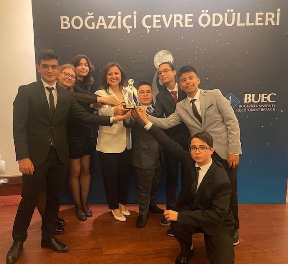 Eskişehir Fatih Fen Lisesi’ne "BUEC Teşvik Ödülü" verildi
