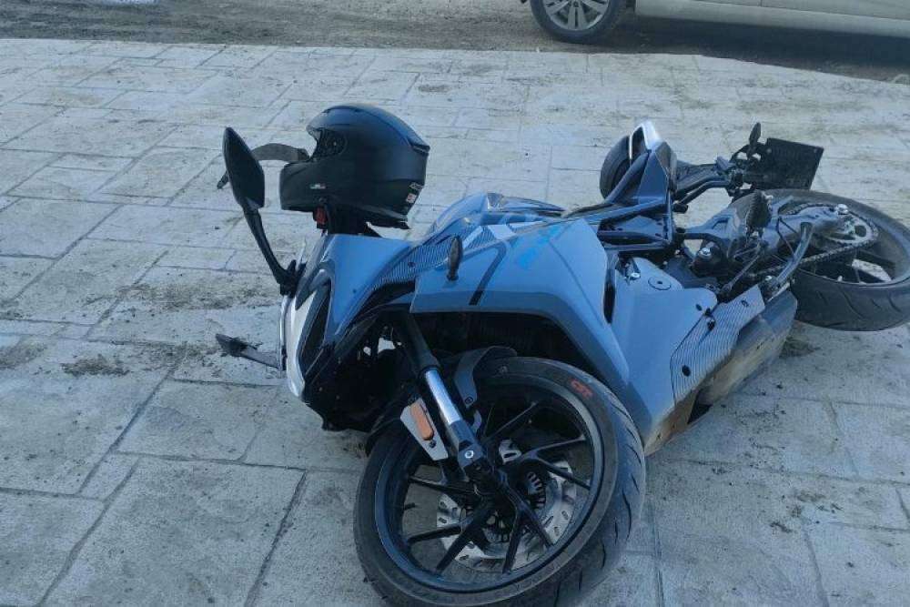 Düzce'de motor kazası