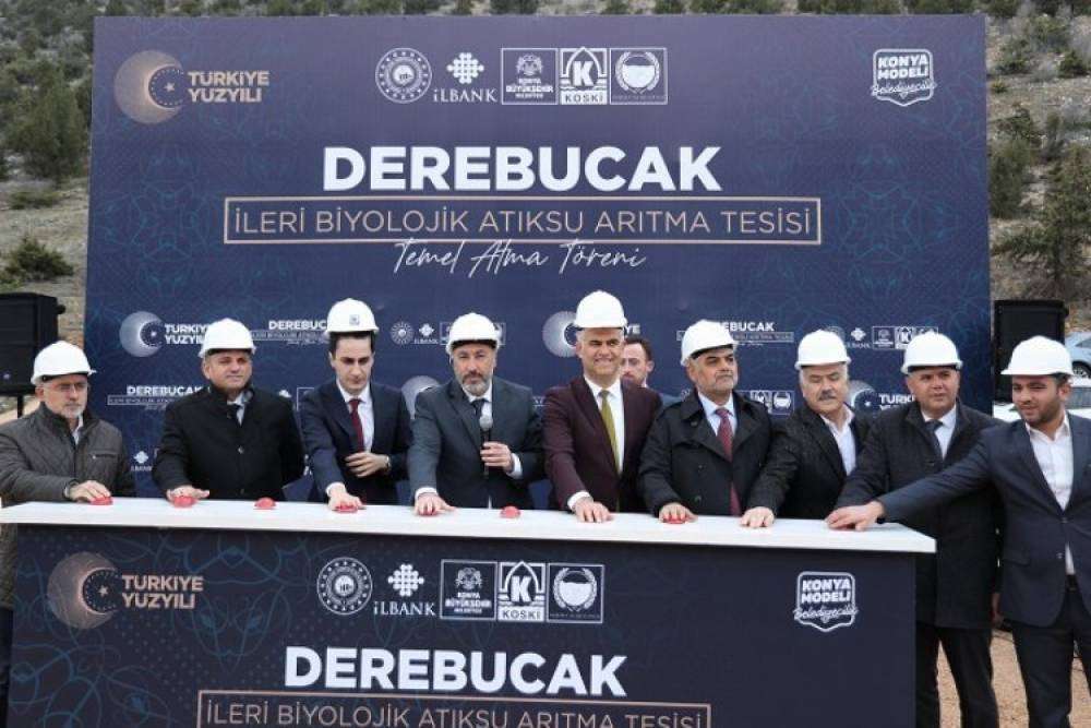 Konya Büyükşehir'den Derebucak’a atık su arıtma tesisi