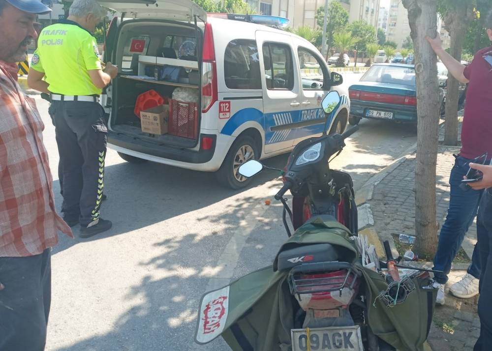Aydın’da motosiklet ile otomobil çarpıştı: 1 yaralı
