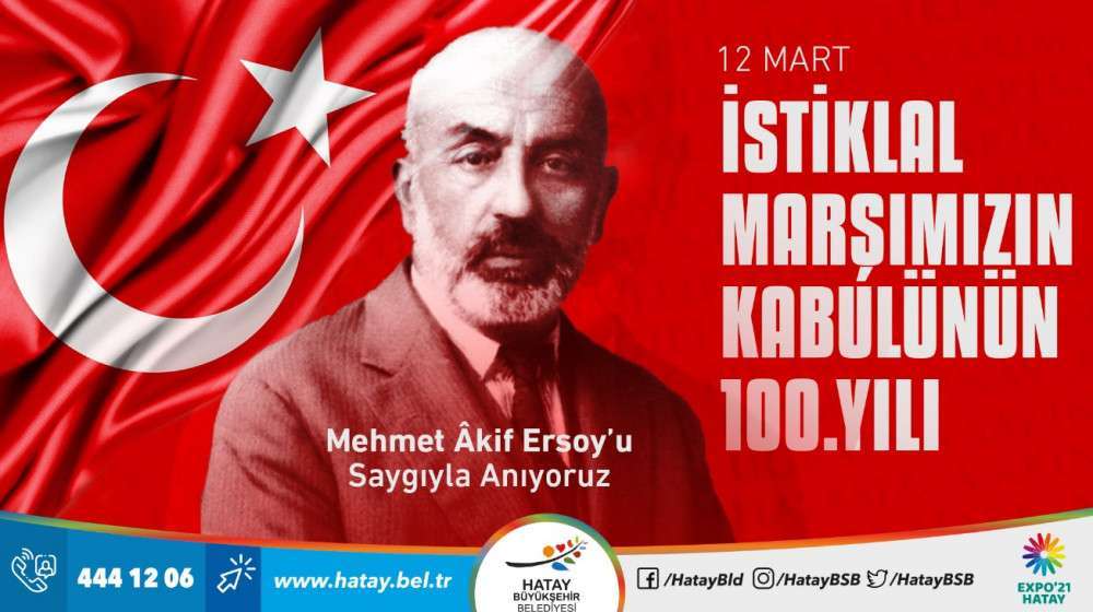 BAŞKAN SAVAŞIN 12 MART İSTİKLAL MARŞININ KABULÜ 
