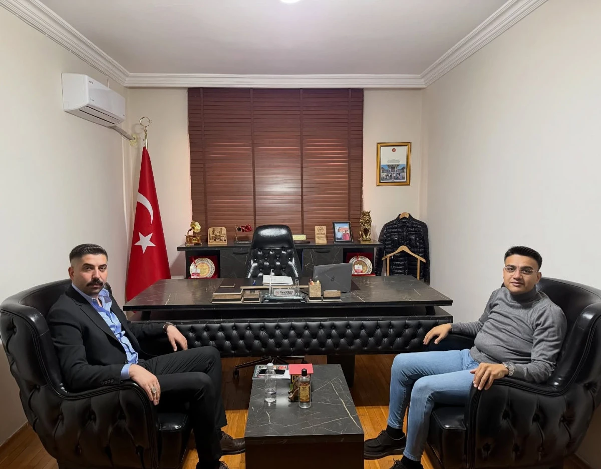 TARSUS ÜLKÜ OCAKLARI İLÇE BAŞKANI İSMAİL IŞILAR'DAN İLKYARDIM EĞİTİCİ EĞİTMENİ MURAT CAN FİDAN'A ZİYARET