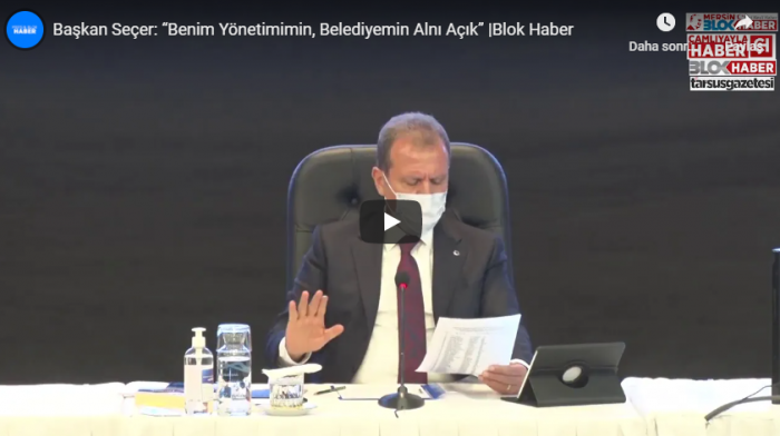 Başkan Seçer: “Benim Yönetimimin, Belediyemin Alnı Açık” 