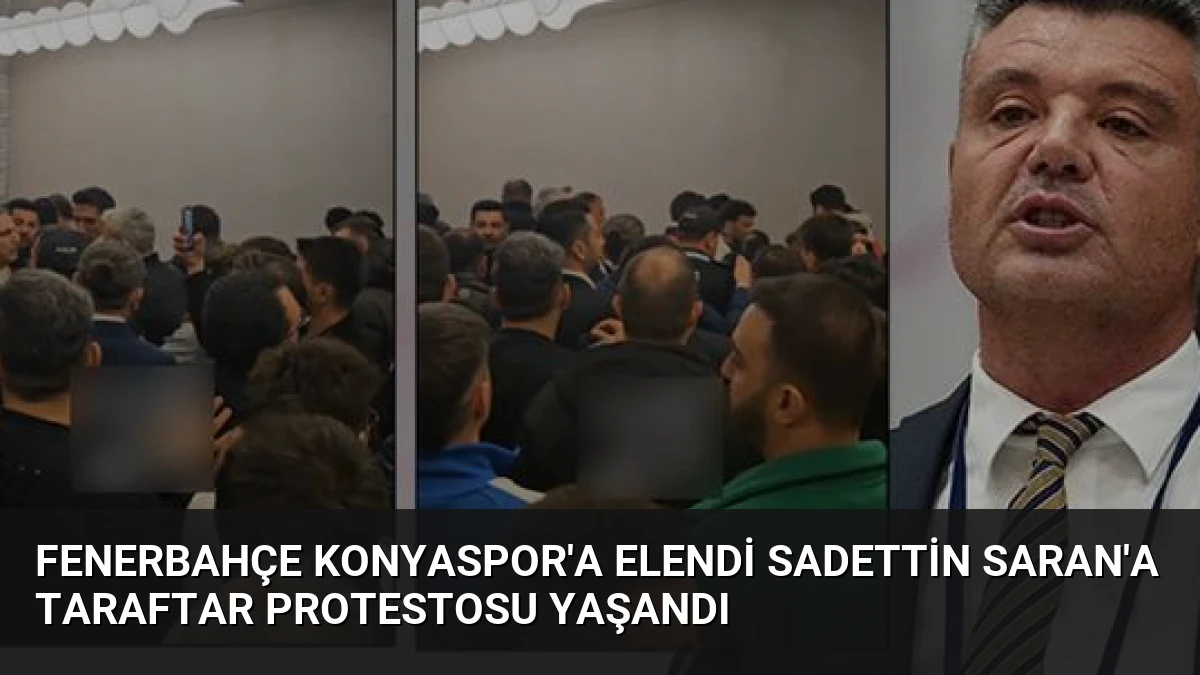Fenerbahçe Konyaspor’a Elendi Sadettin Saran’a Taraftar Protestosu Yaşandı