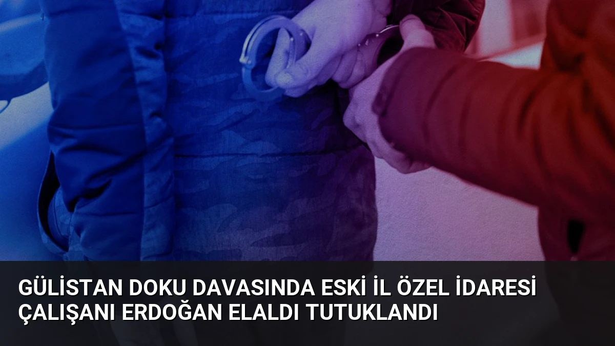 Gülistan Doku Davasında Eski İl Özel İdaresi Çalışanı Erdoğan Elaldı Tutuklandı