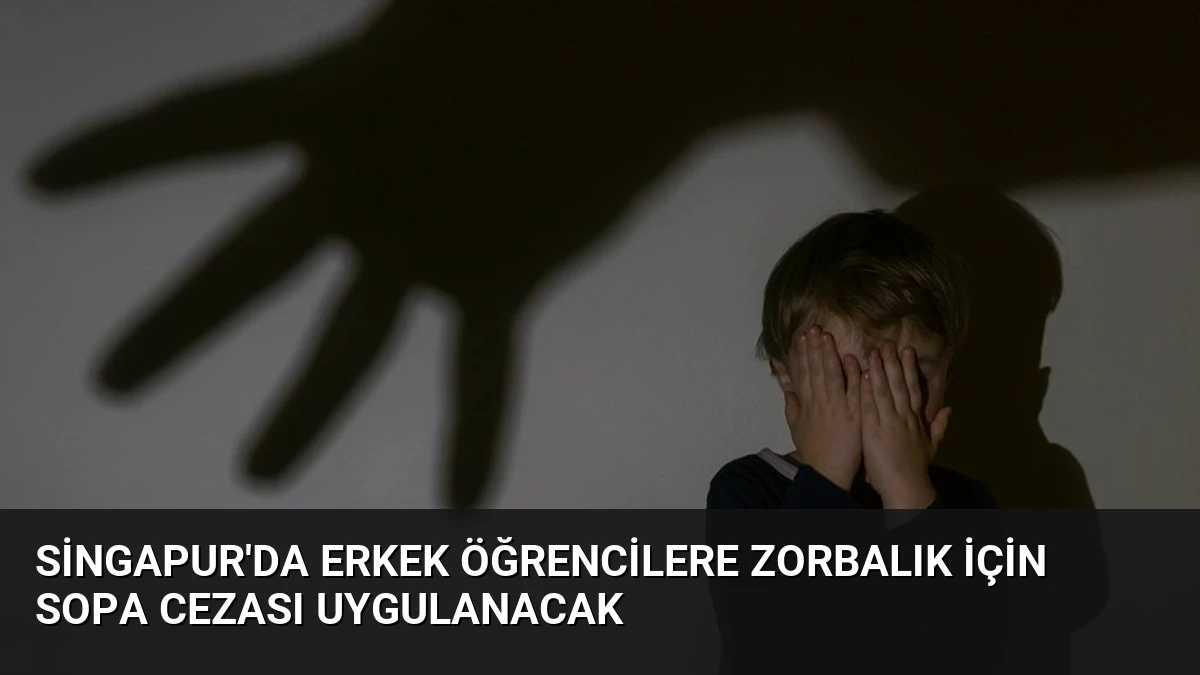 Singapur’da Erkek Öğrencilere Zorbalık İçin Sopa Cezası Uygulanacak