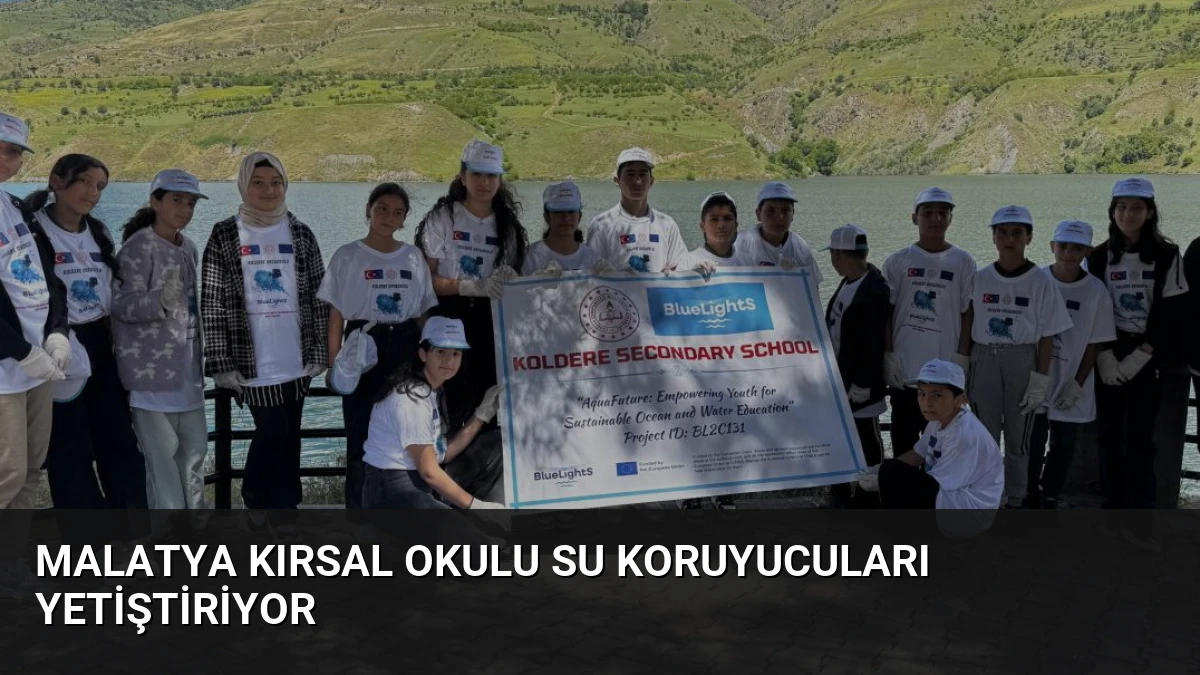 Malatya Kırsal Okulu Su Koruyucuları Yetiştiriyor