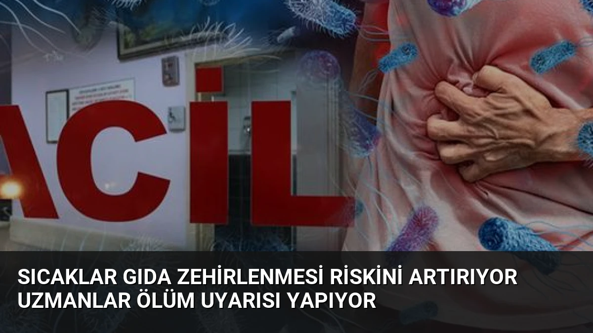 Sıcaklar Gıda Zehirlenmesi Riskini Artırıyor Uzmanlar Ölüm Uyarısı Yapıyor