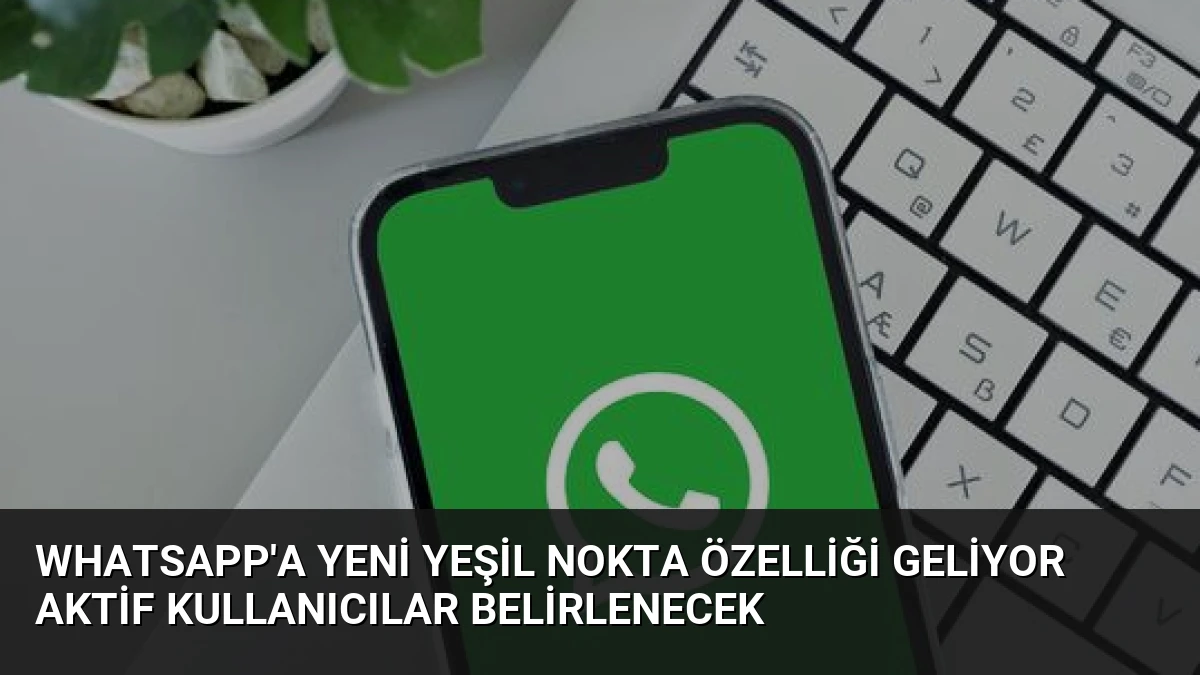 WhatsApp’a Yeni Yeşil Nokta Özelliği Geliyor Aktif Kullanıcılar Belirlenecek