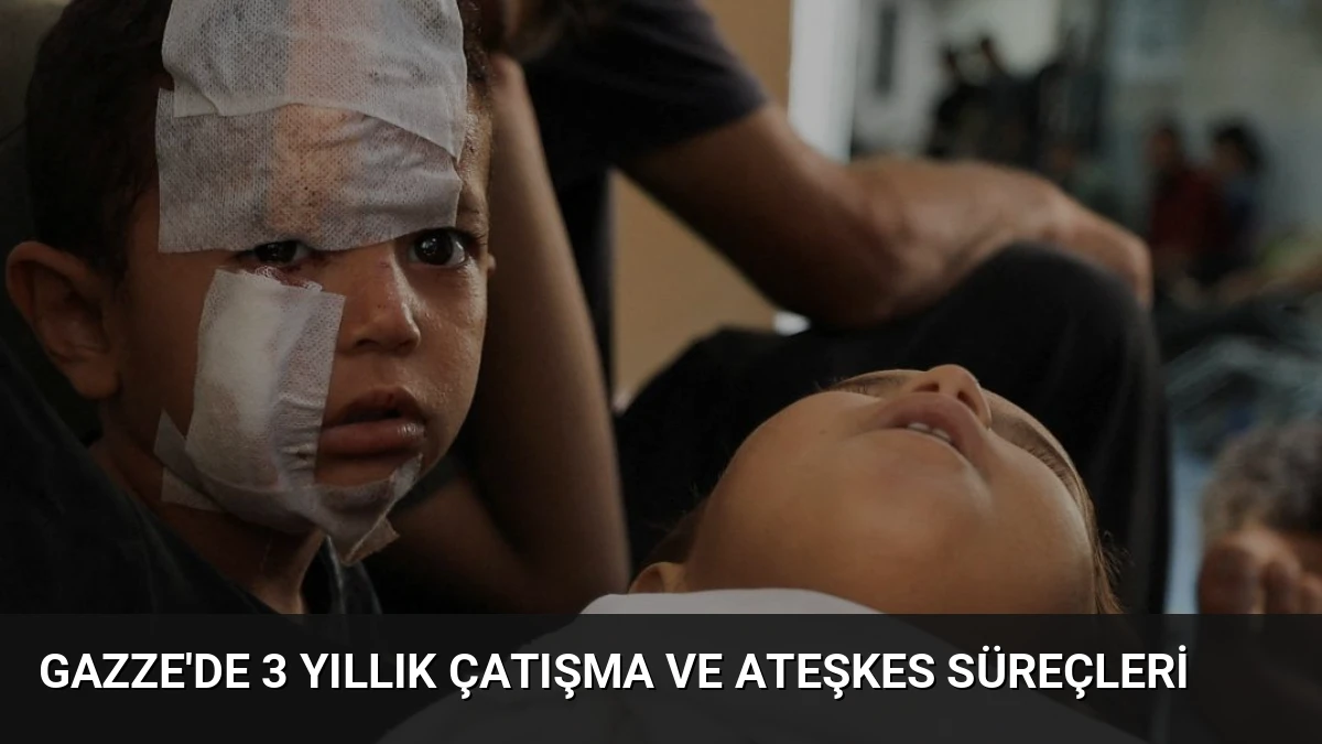 Gazze’de 3 Yıllık Çatışma ve Ateşkes Süreçleri