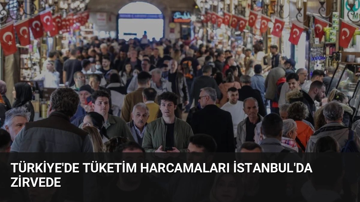 Türkiye’de Tüketim Harcamaları İstanbul’da Zirvede