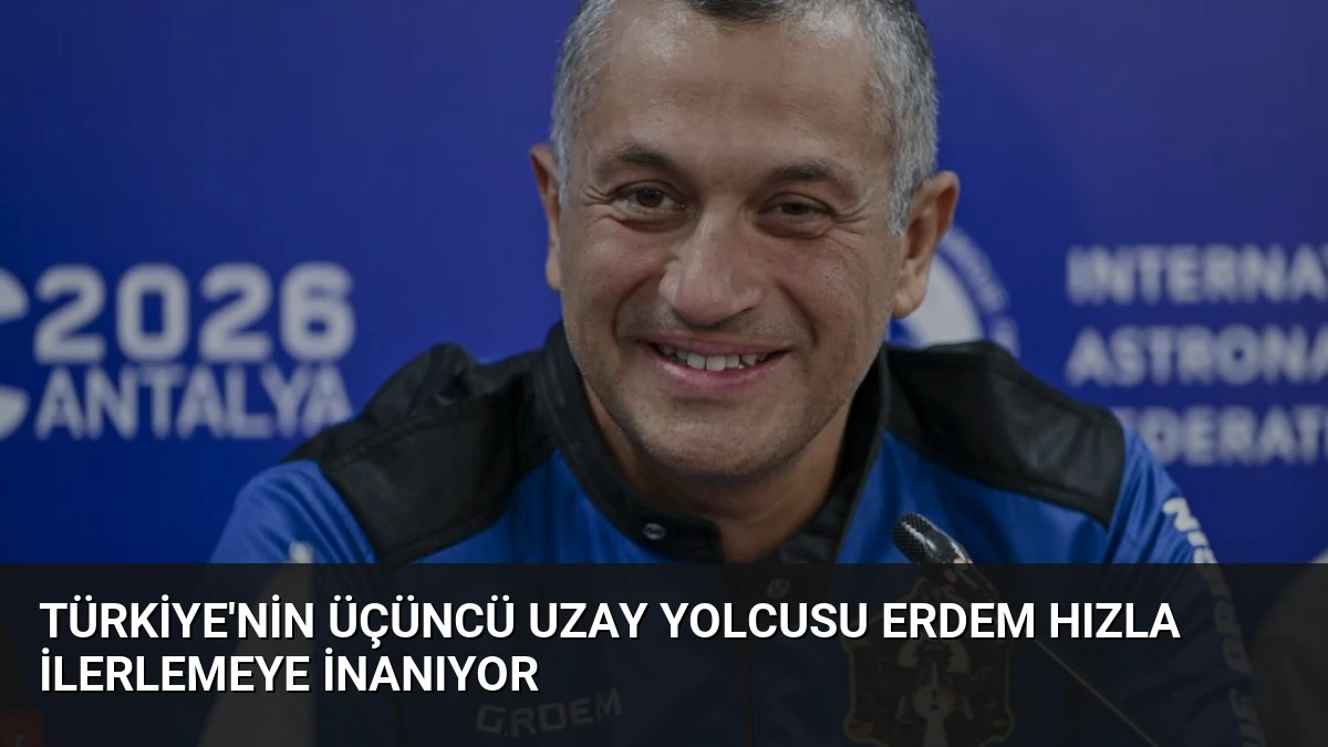 Türkiye’nin Üçüncü Uzay Yolcusu Erdem Hızla İlerlemeye İnanıyor